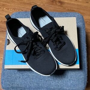 Clarks Women’s Black Sneakers